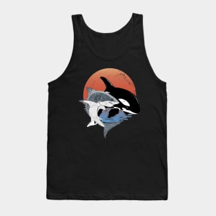 Orca and Great White Tank Top